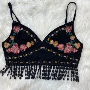 🖤SHEIN NEW TOP BOTANIC